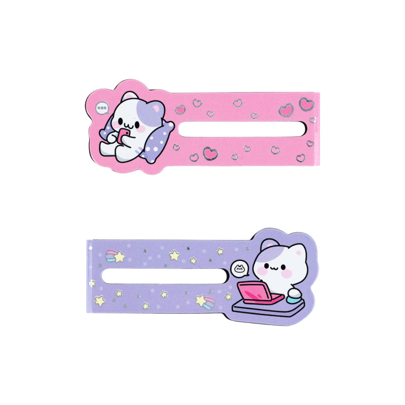 Set of magnetic bookmarks- indexes Kite Kawaii K26-496-1