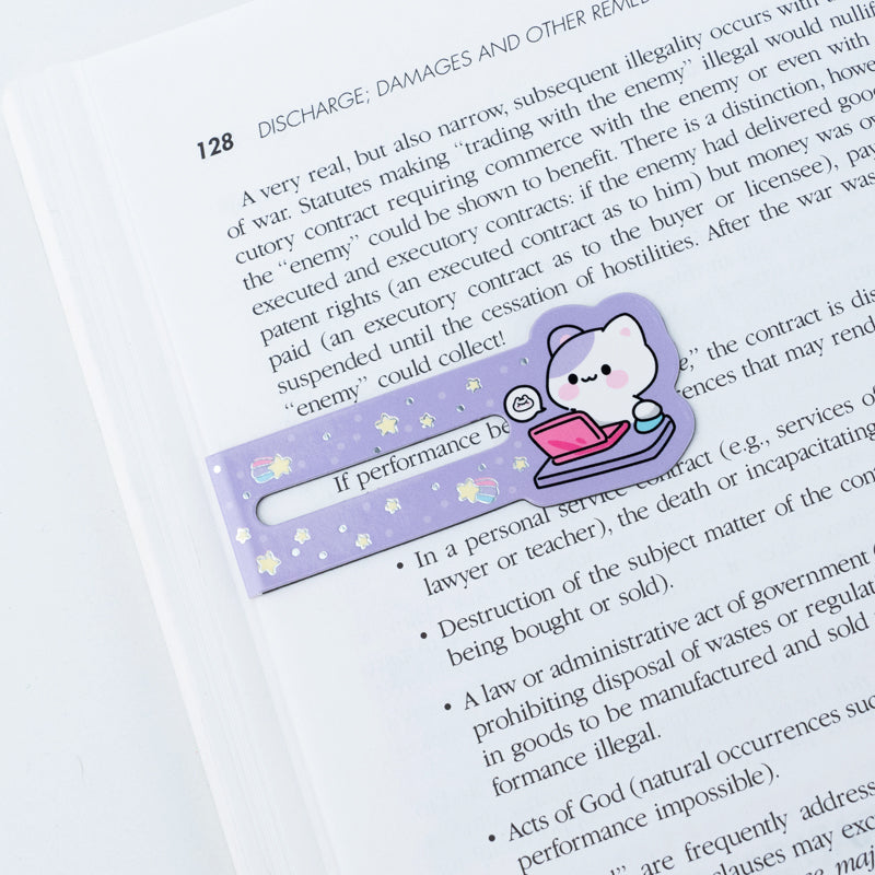 Set of magnetic bookmarks- indexes Kite Kawaii K26-496-1