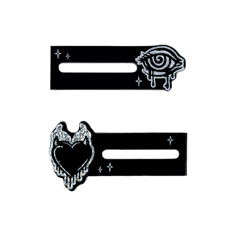 Set of magnetic bookmarks- indexes Kite Noir K26-496-2