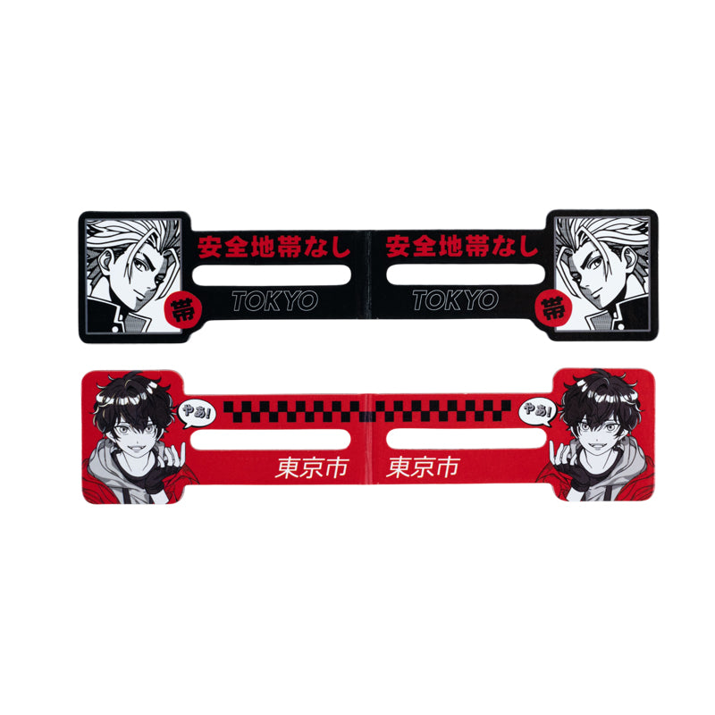 Set of magnetic bookmarks-indexes Kite Tokyo K26-496-3