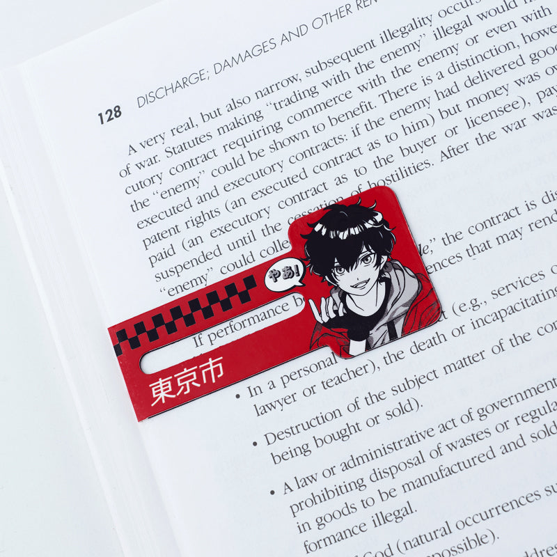 Set of magnetic bookmarks-indexes Kite Tokyo K26-496-3