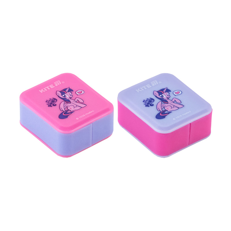 Точилка з контейнером прямокутна Kite My Little Pony LP26-116