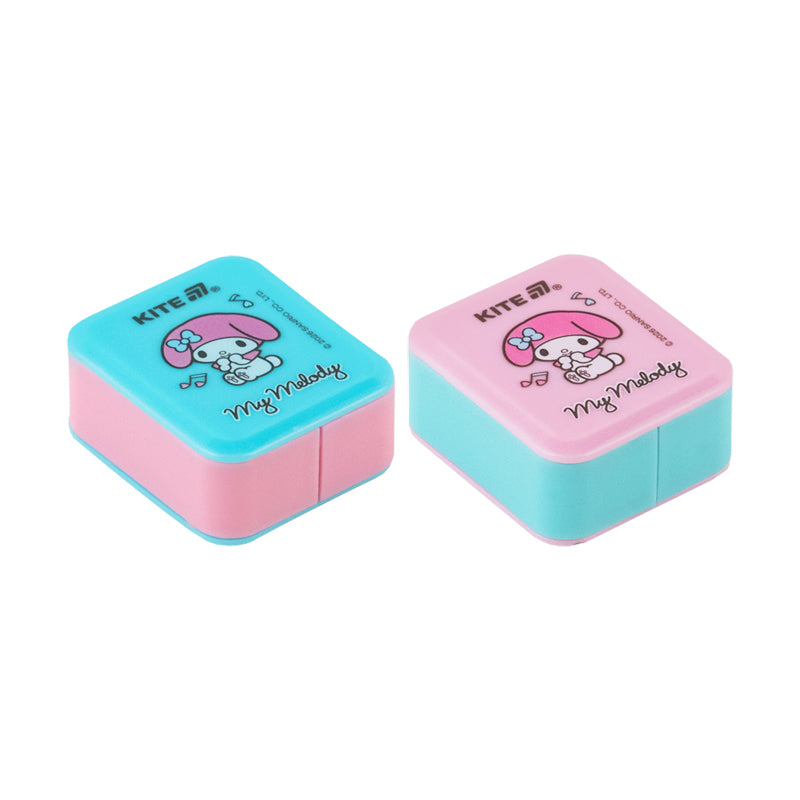 Pencil sharpener with container rectangular Kite My Melody HK26-116