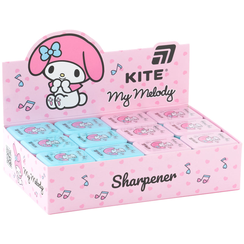 Pencil sharpener with container rectangular Kite My Melody HK26-116