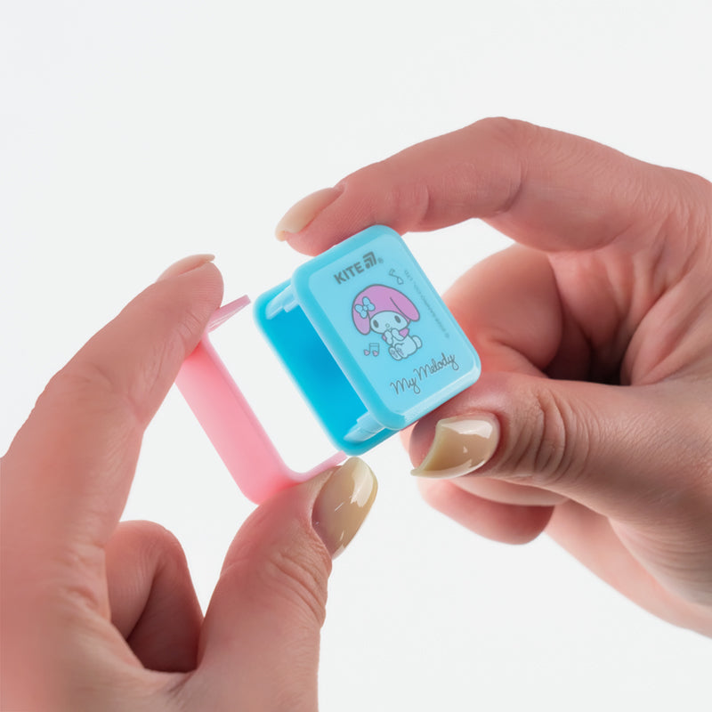Pencil sharpener with container rectangular Kite My Melody HK26-116