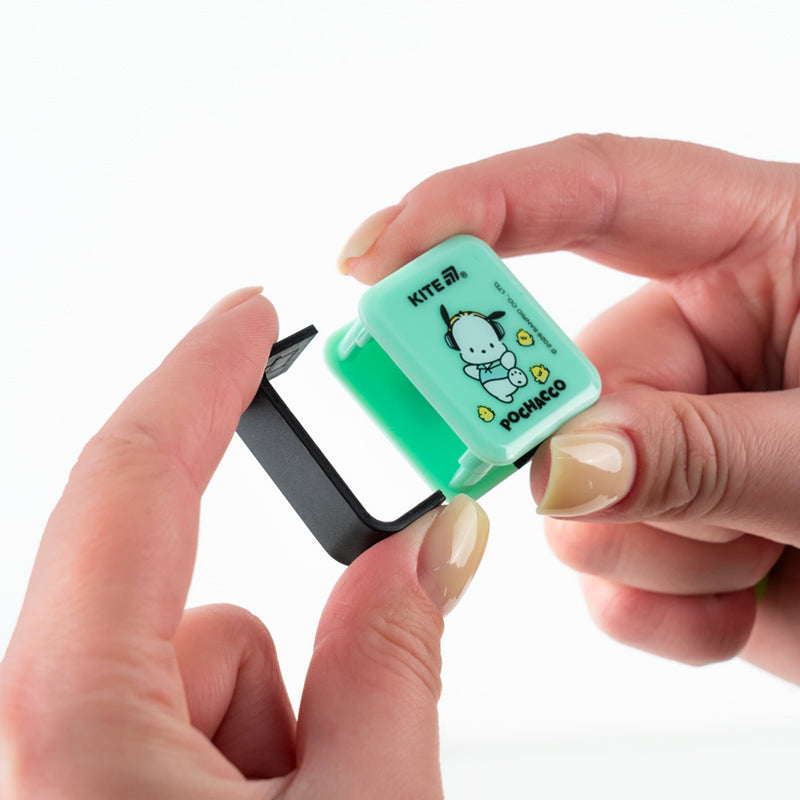 Точилка з контейнером прямокутна Kite Pochacco PC26-116