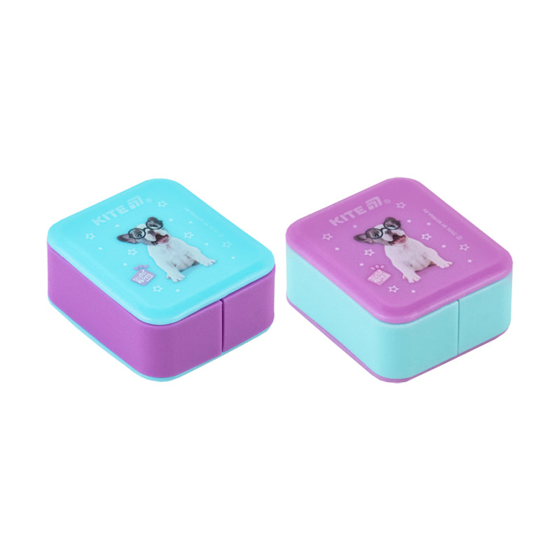 Точилка з контейнером прямокутна Kite Studio Pets SP26-116