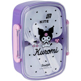 Lunchbox with 2 bowls, fork and spoon  Kite Kuromi, HK26-181-2, 750ml