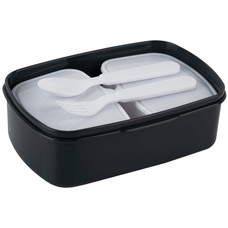 Lunchbox with 2 bowls, fork and spoon  Kite Hot Wheels,  HW26-181, 750ml