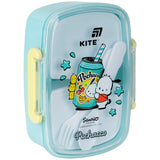 Lunchbox with 2 bowls, fork and spoon  Kite Pochacco,  PC26-181, 750ml