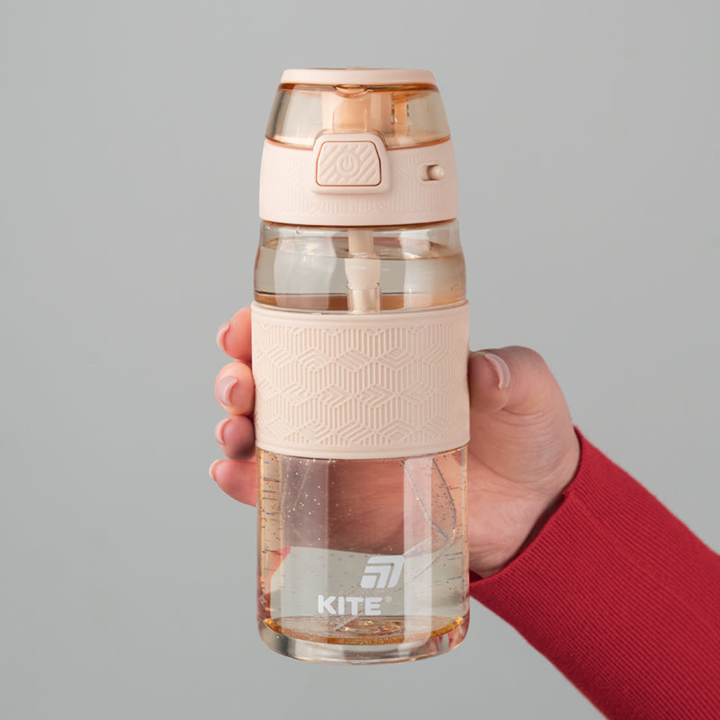 Water bottle Kite K26-1201-2, 600 ml, beige