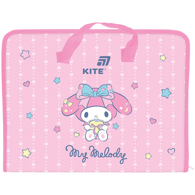 Folder-briefcase with zipper Kite My Melody HK26-202, 1 compartment, A4