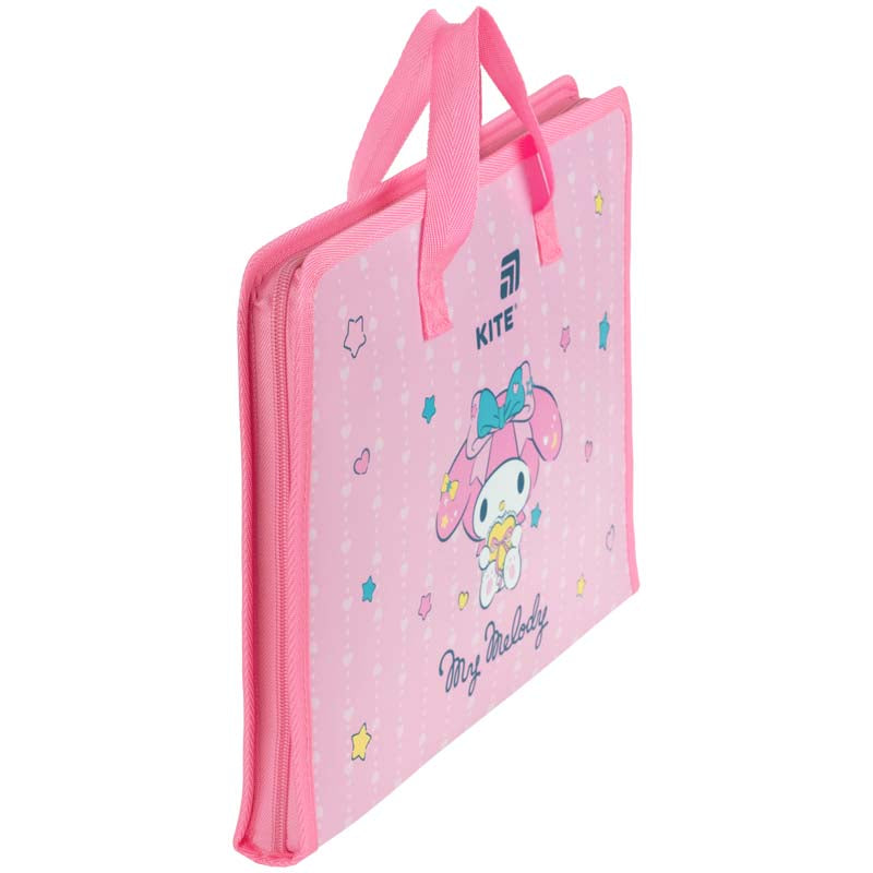 Folder-briefcase with zipper Kite My Melody HK26-202, 1 compartment, A4