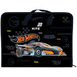 Folder-briefcase with zipper Kite Hot Wheels HW26-202, 1 compartment, A4