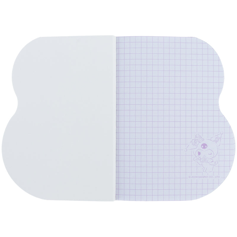 Notebook Kite Kuromi HK26-223-2, А6, 60 sheets, grid