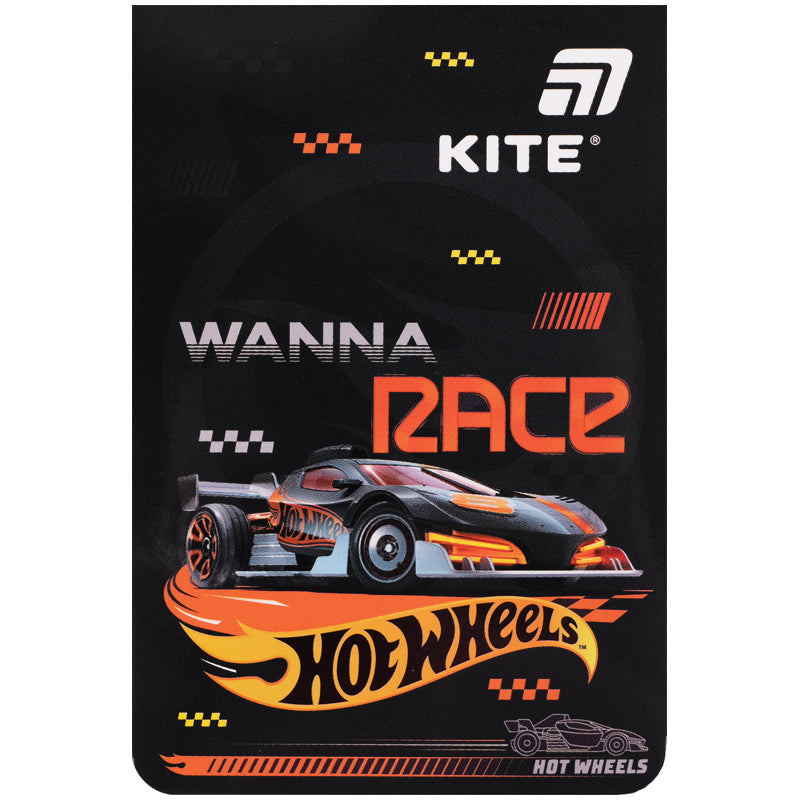 Notebook Kite Hot Wheels HW26-224, 48 sheets, grid