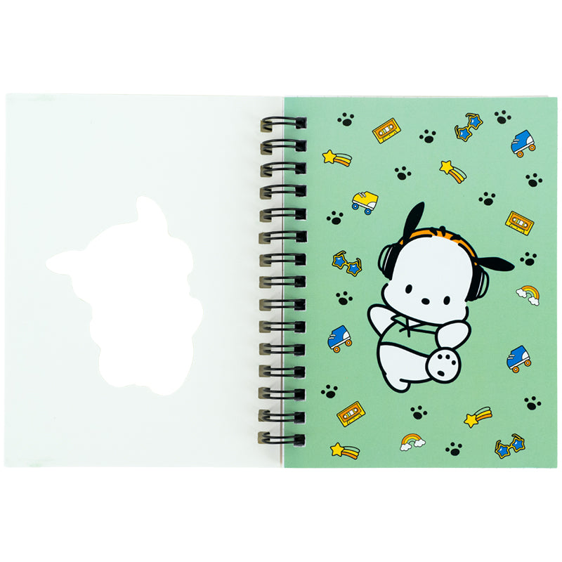 Spiral notebook Kite Pochacco PC26-229, А6, 80 sheets, grid