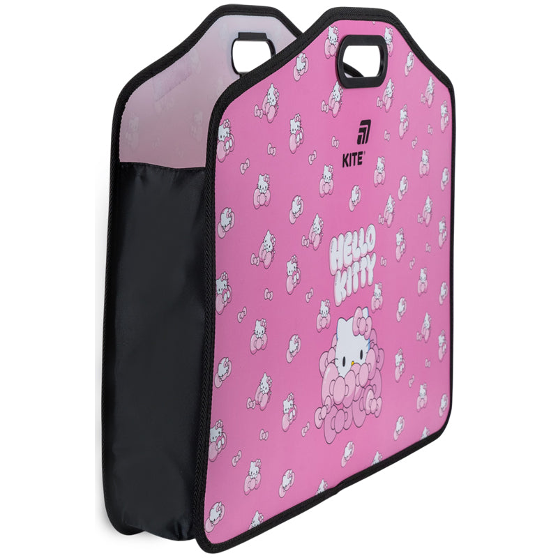 Briefcase with velcro Kite Hello Kitty HK26-208, 1 compartment, A3+