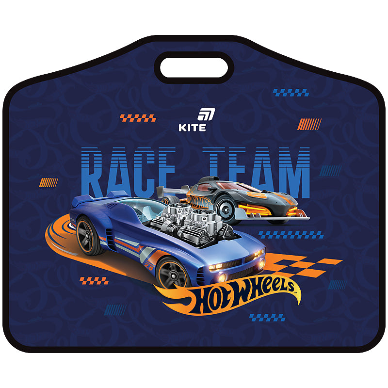 Briefcase with velcro Kite Hot Wheels HW26-208, 1 compartment, A3+