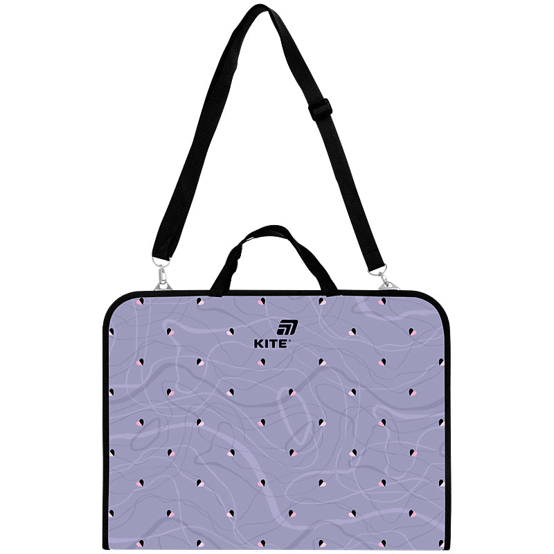 Briefcase with zipper Kite K26-411-2, 1 compartment, A3+