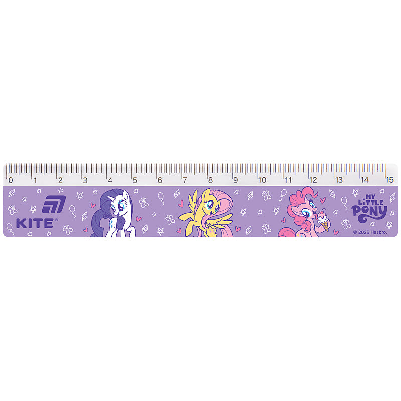 Лінійка пластикова Kite My Little Pony ,LP26-090, 15 см