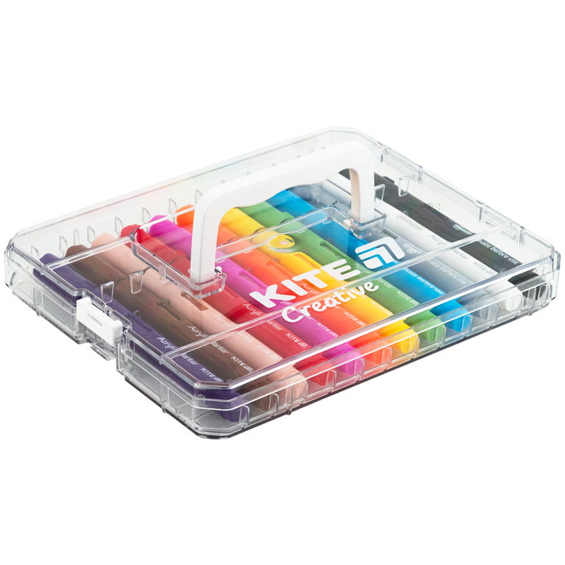 Acrylic markers with liquid ink Kite Creative K-1161, 12 colors