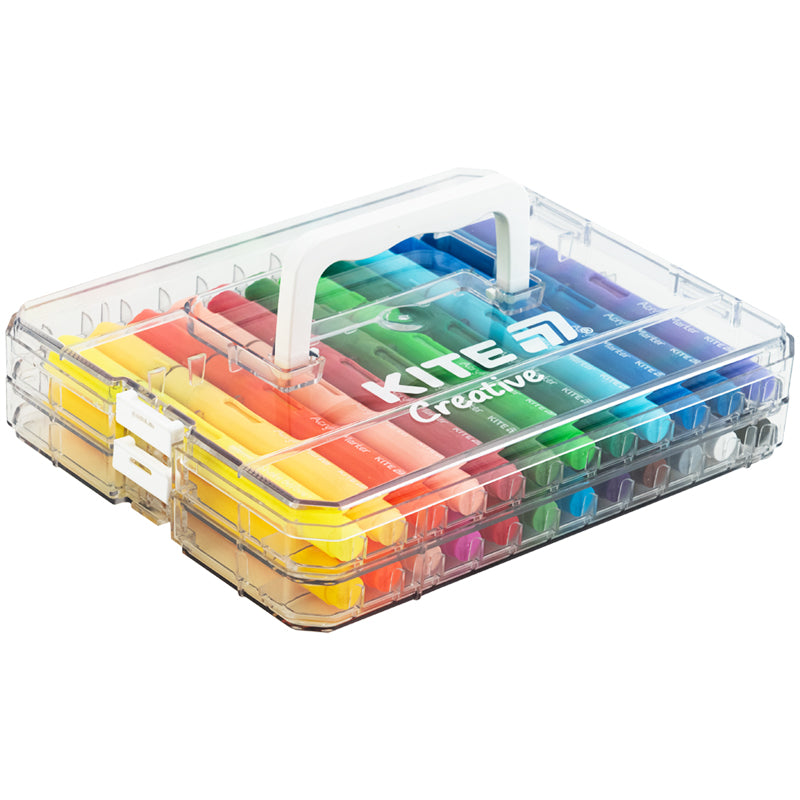 Acrylic markers with liquid ink Kite Creative K-1162, 24 colors