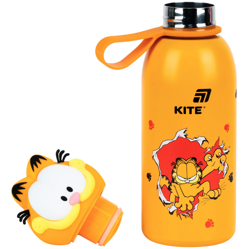 Thermos with a figurine lid Kite Garfield GF26-1267, 350 ml