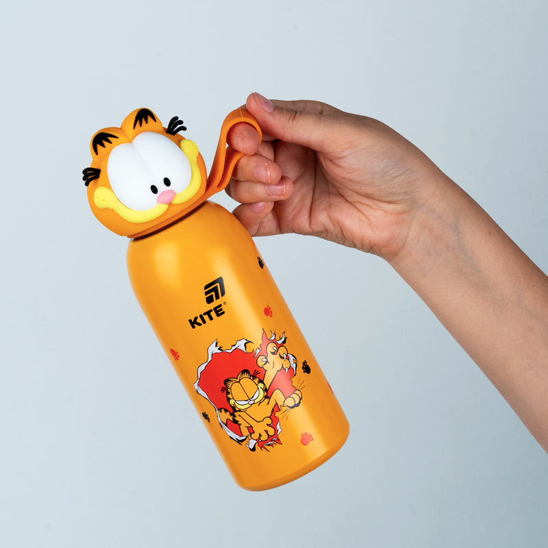 Термос з фігурною кришкою Kite Garfield GF26-1267, 350 мл