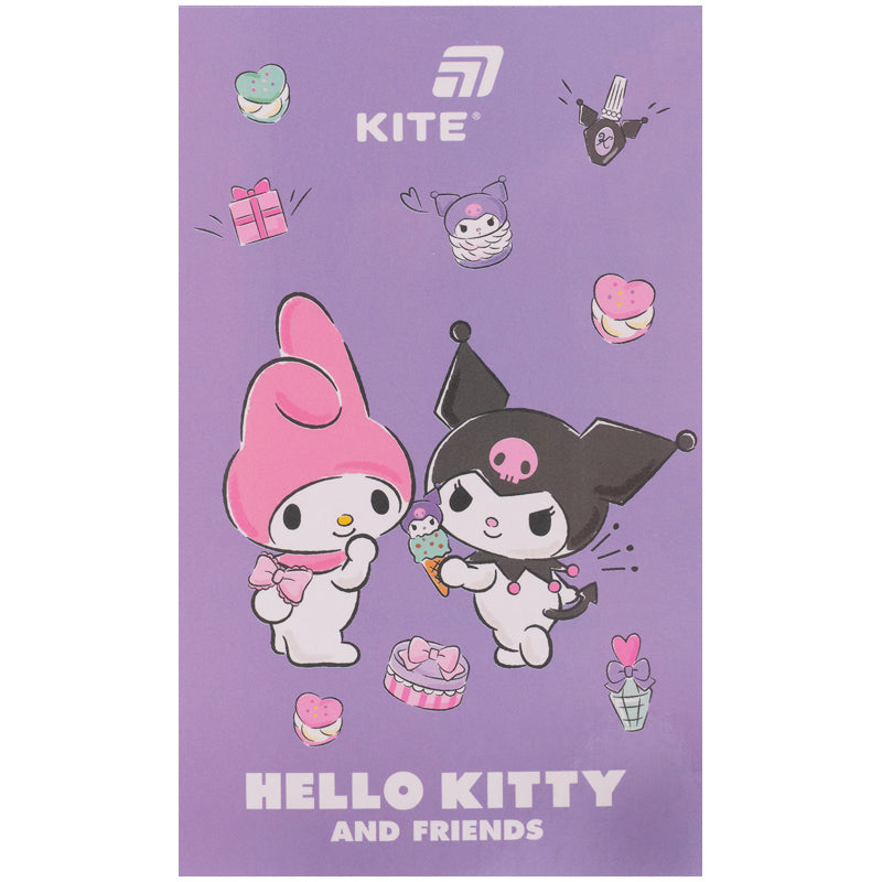 Блокнот-планшет Kite My Melody HK26-195, A6, 50 аркушів, нелінований