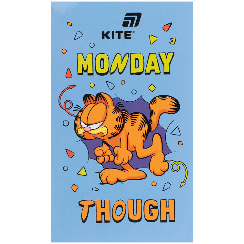 Notepad Kite Garfield GF26-195, A6, 50 sheets, blank
