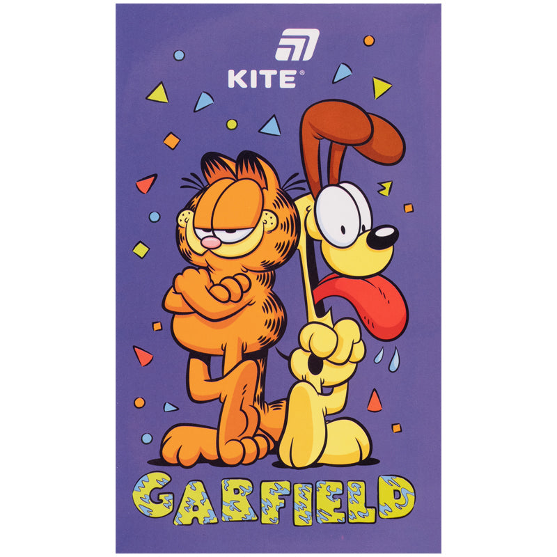 Notepad Kite Garfield GF26-195, A6, 50 sheets, blank