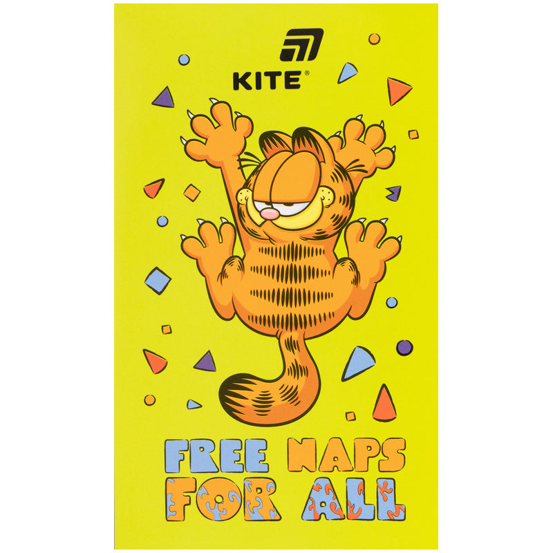 Notepad Kite Garfield GF26-195, A6, 50 sheets, blank