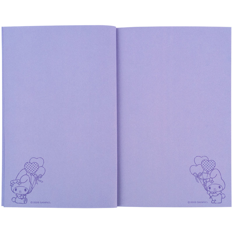 Notebook Kite My Melody HK26-193, thermobinder, А5, 64 sheets, blank