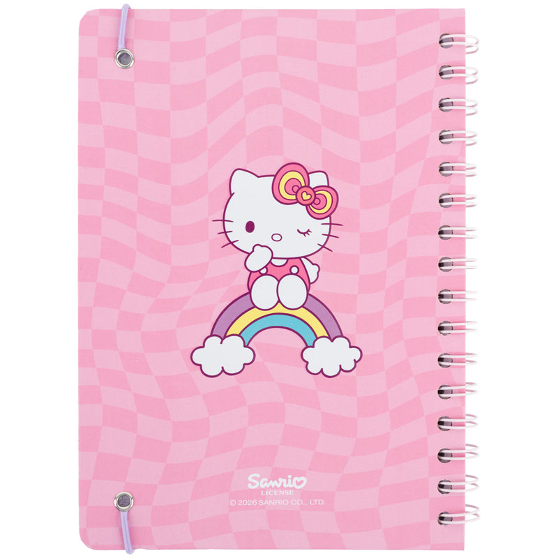 Блокнот на спіралі Kite Hello Kitty HK26-190-1, A5, 80 аркушів, клітинка