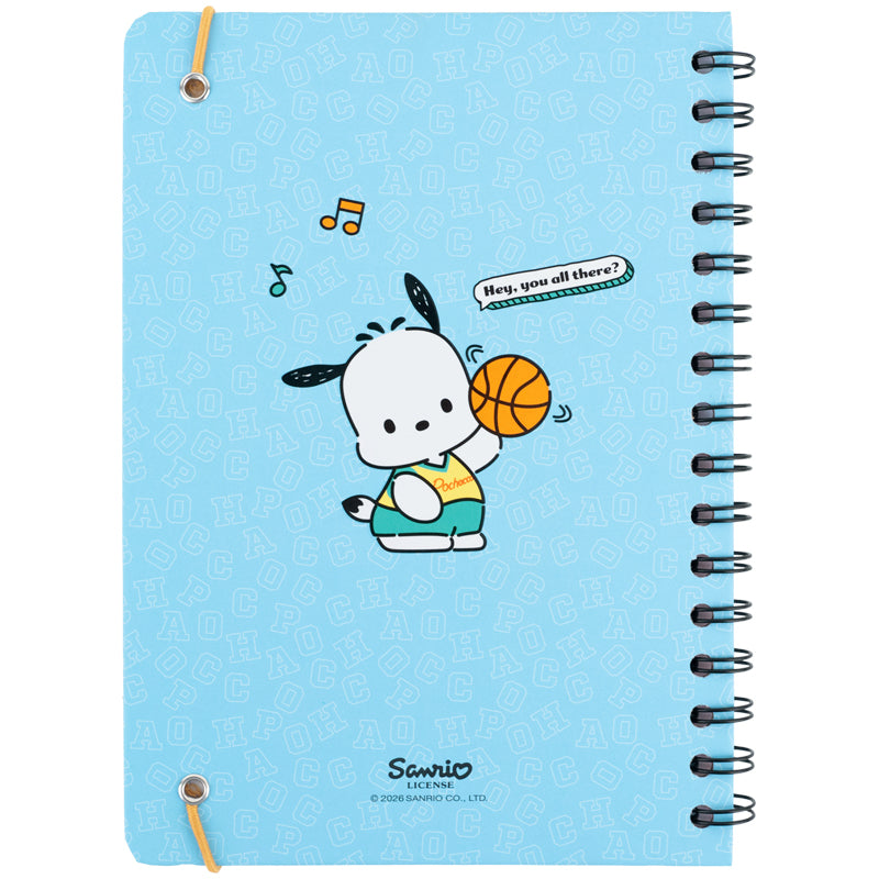 Блокнот на спіралі Kite Pochacco PC26-190, A5, 80 аркушів, клітинка