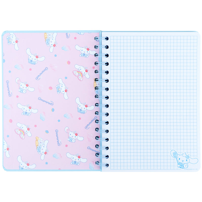 Блокнот на спіралі Kite Cinnamoroll CR26-190, A5, 80 аркушів, клітинка