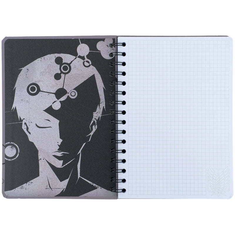 Блокнот на спіралі Kite Attack on Titan AT26-190, A5, 80 аркушів, клітинка