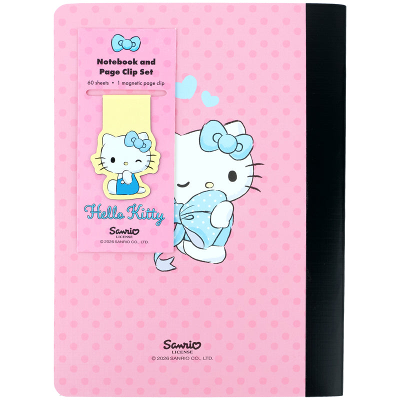 Notebook and page clip Kite Hello Kitty HK26-192-1, А5, 60 sheets, grid