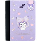 Notebook and page clip Kite Kuromi HK26-192-2, А5, 60 sheets, grid