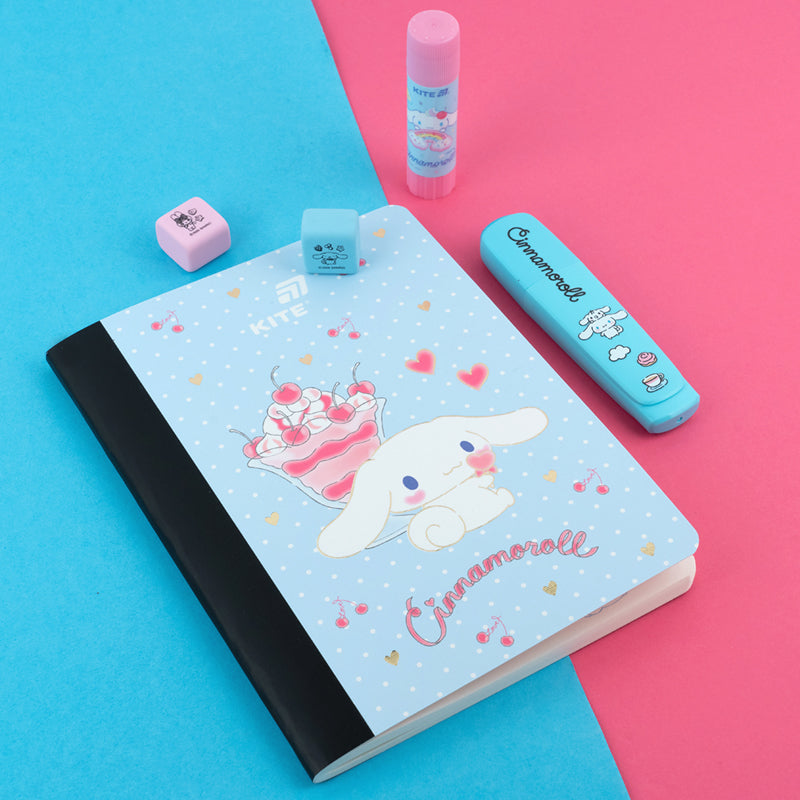 Notebook and page clip Kite Cinnamoroll CR26-192, А5, 60 sheets, grid