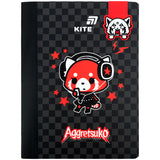 Notebook and page clip Kite Aggretsuko AR26-192, А5, 60 sheets, grid