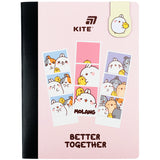 Notebook and page clip Kite Molang ML26-192, А5, 60 sheets, grid