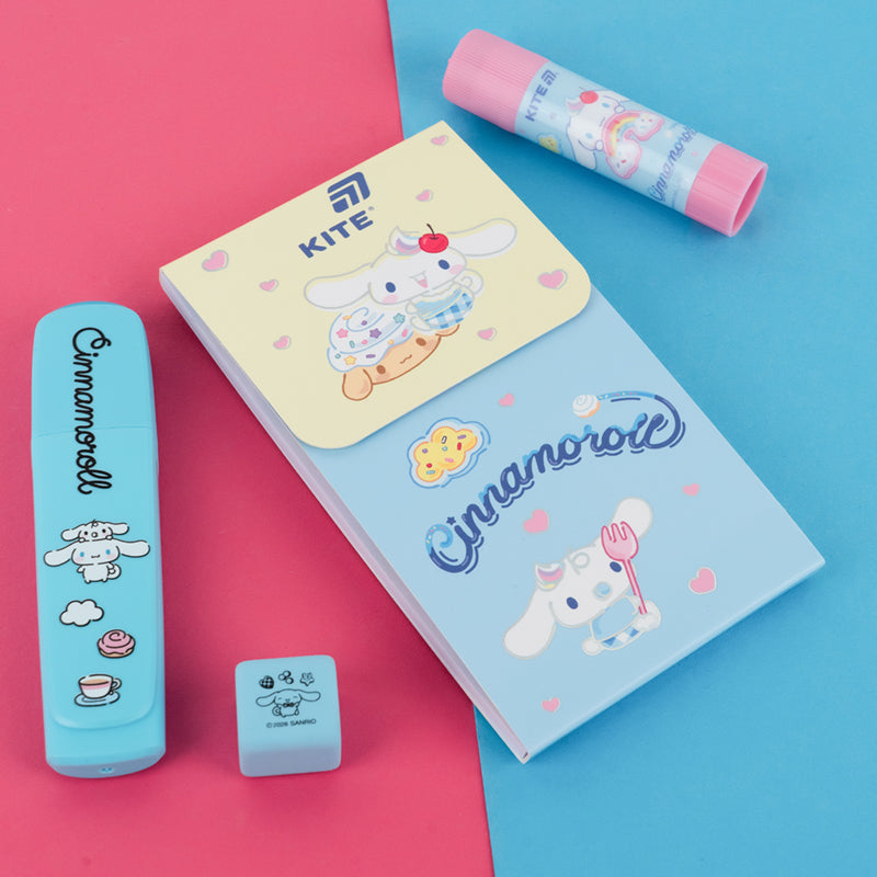 Notebook with a magnet  Kite Cinnamoroll CR25-092, 60 sheets, grid