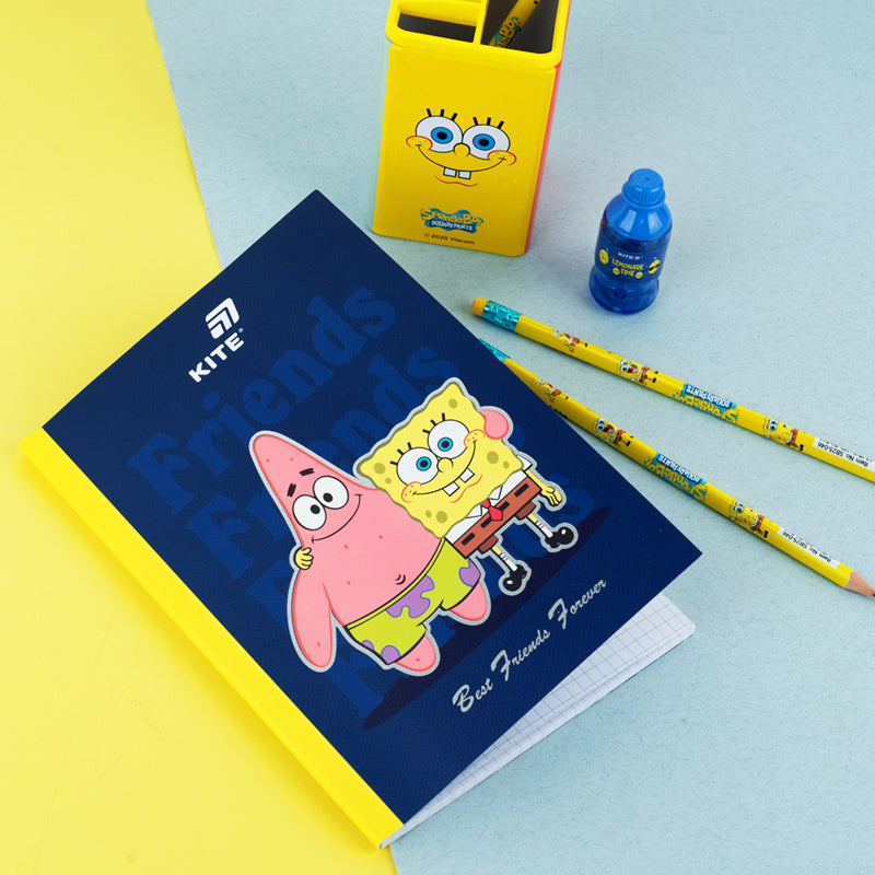 Notebook Kite Sponge Bob SB26-091, А5, 40 sheets, grid