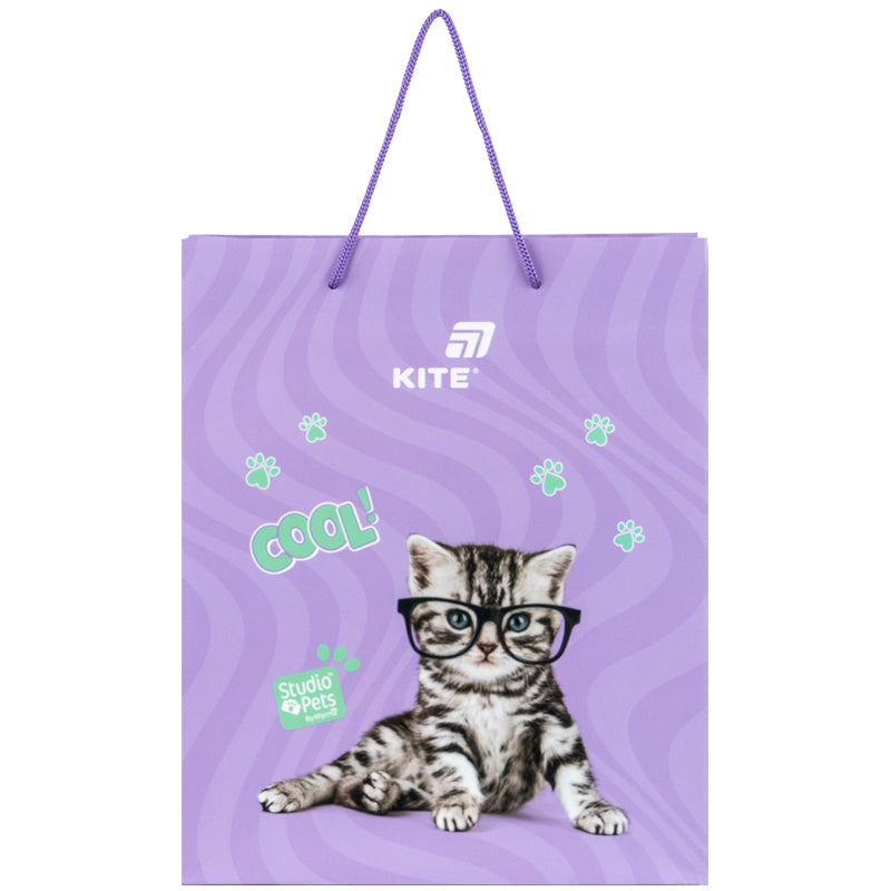 Gift paper bag Kite Studio Pets SP26-266, 26х32 cm