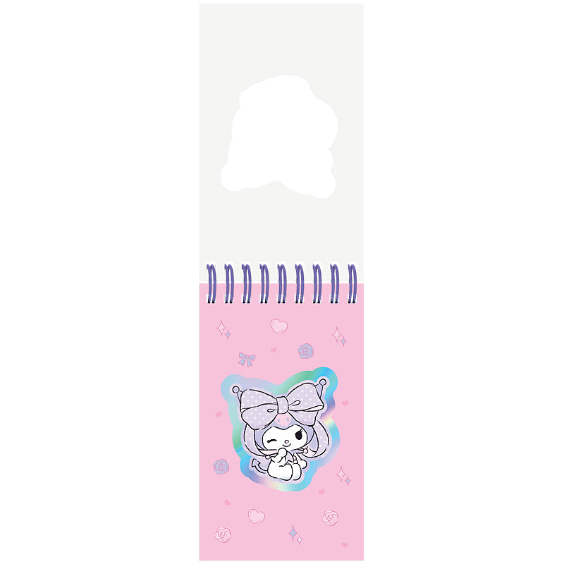 Spiral notebook Kite Kuromi HK26-279-2, А6, 80 sheets, lined