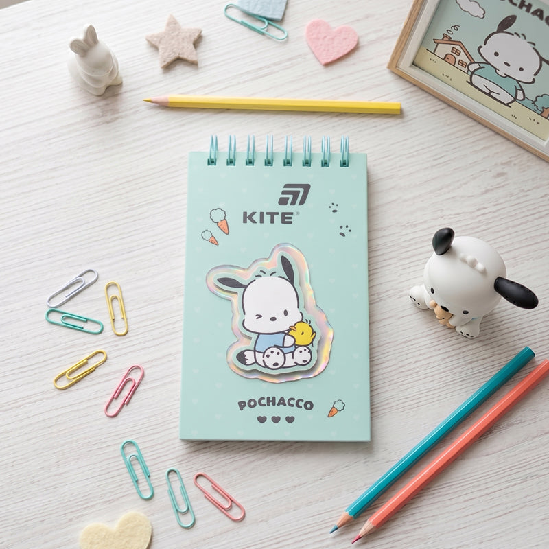 Spiral notebook Kite Pochacco PC26-279, А6, 80 sheets, lined