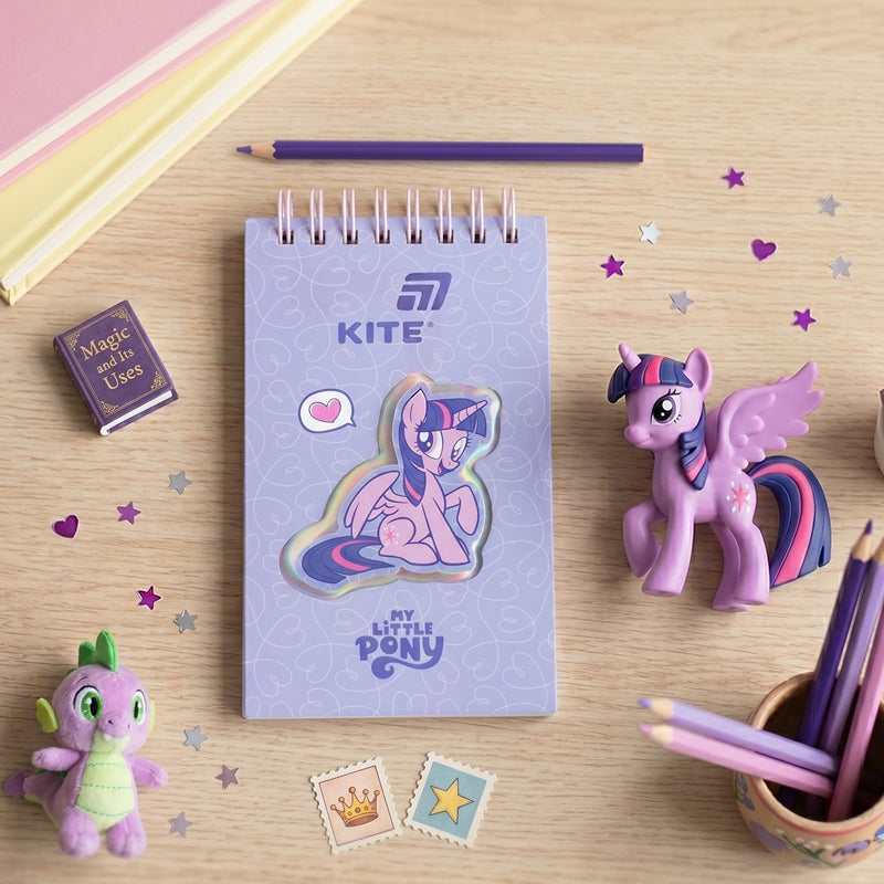 Spiral notebook Kite My Little Pony LP26-279, А6, 80 sheets, lined