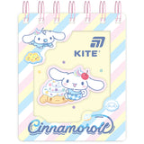 Spiral notebook Kite Cinnamoroll CR26-276, A6, 80 sheets, grid